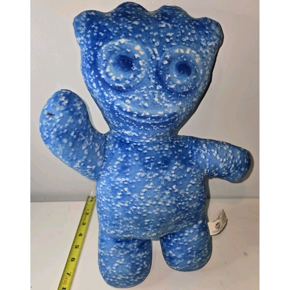 Sour Patch Kids Plush 15" Blue Candy Gummy Pillow Toy Iscream Shop